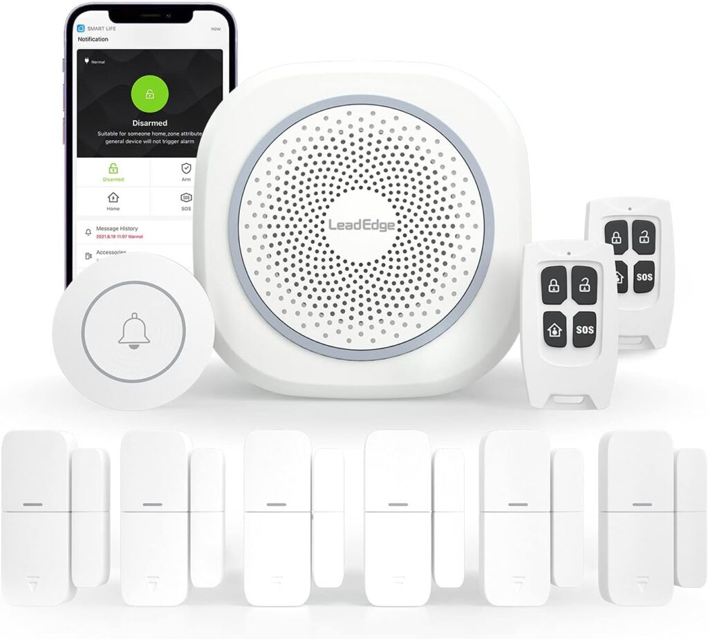 LeadEdge AS100 Alarmas para Casa WiFi