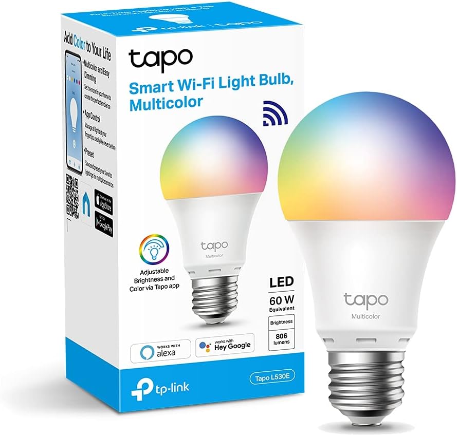 TP-Link Bombilla LED multicolor inteligente WiFi