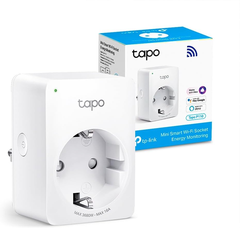 TP-Link Tapo P110 - Mini Enchufe Inteligente Wi-Fi